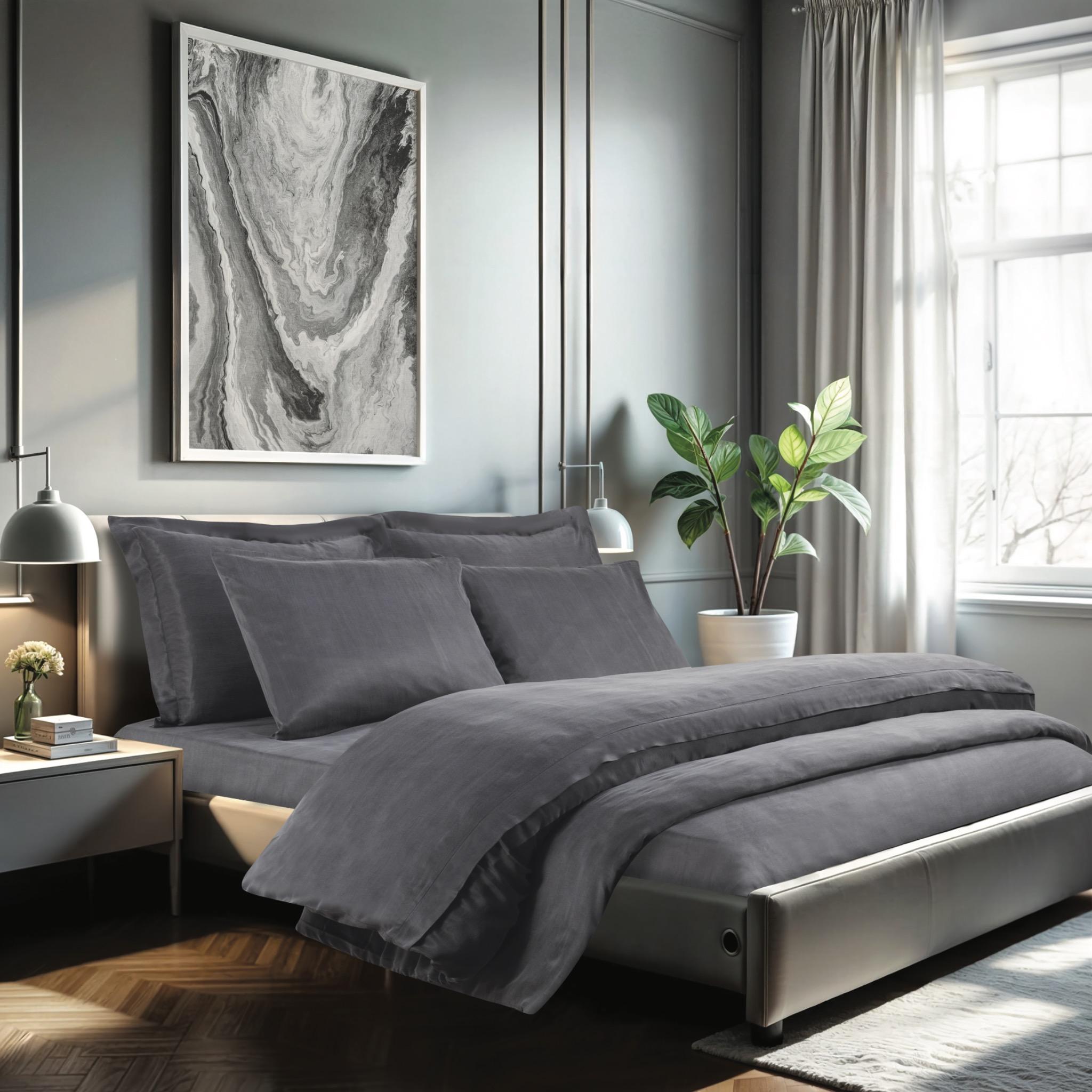 100% Vegan Silk Bed Set