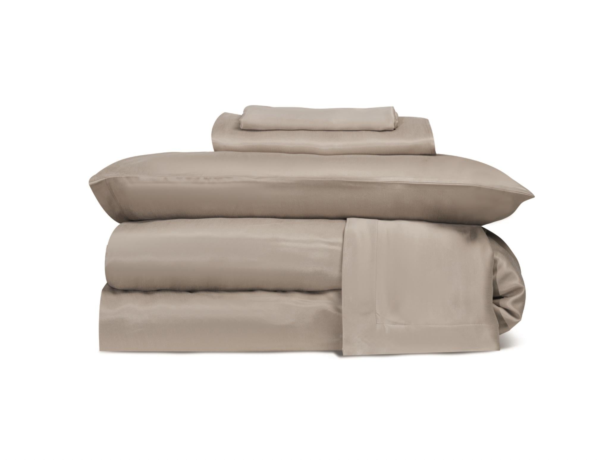 100% Vegan Silk Bed Set