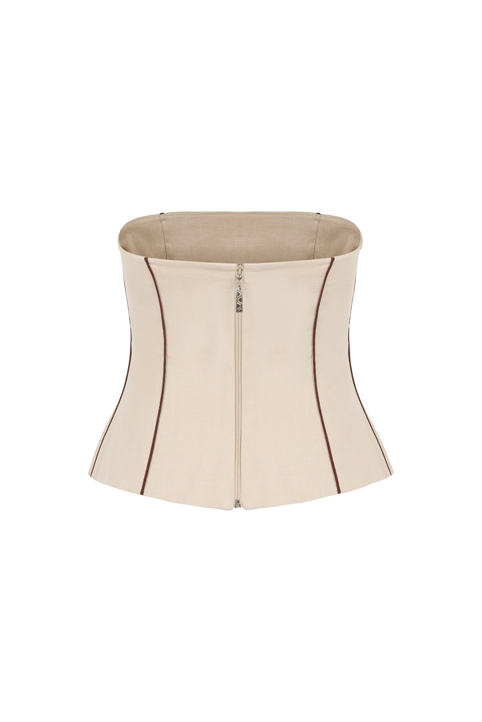 CLAIRE %100 Linen Top