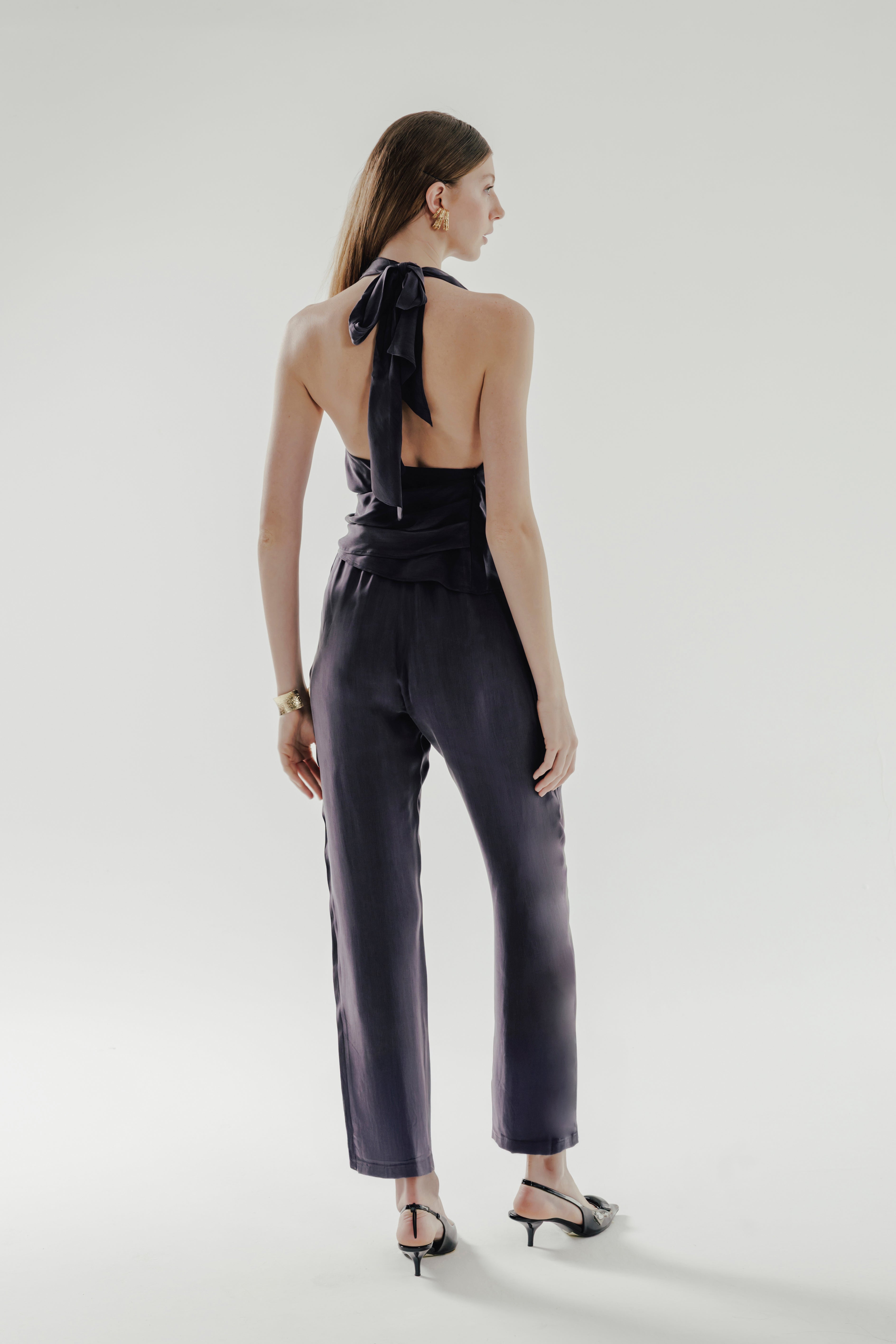 CARLOT %100 Vegan Silk Lounge Pants