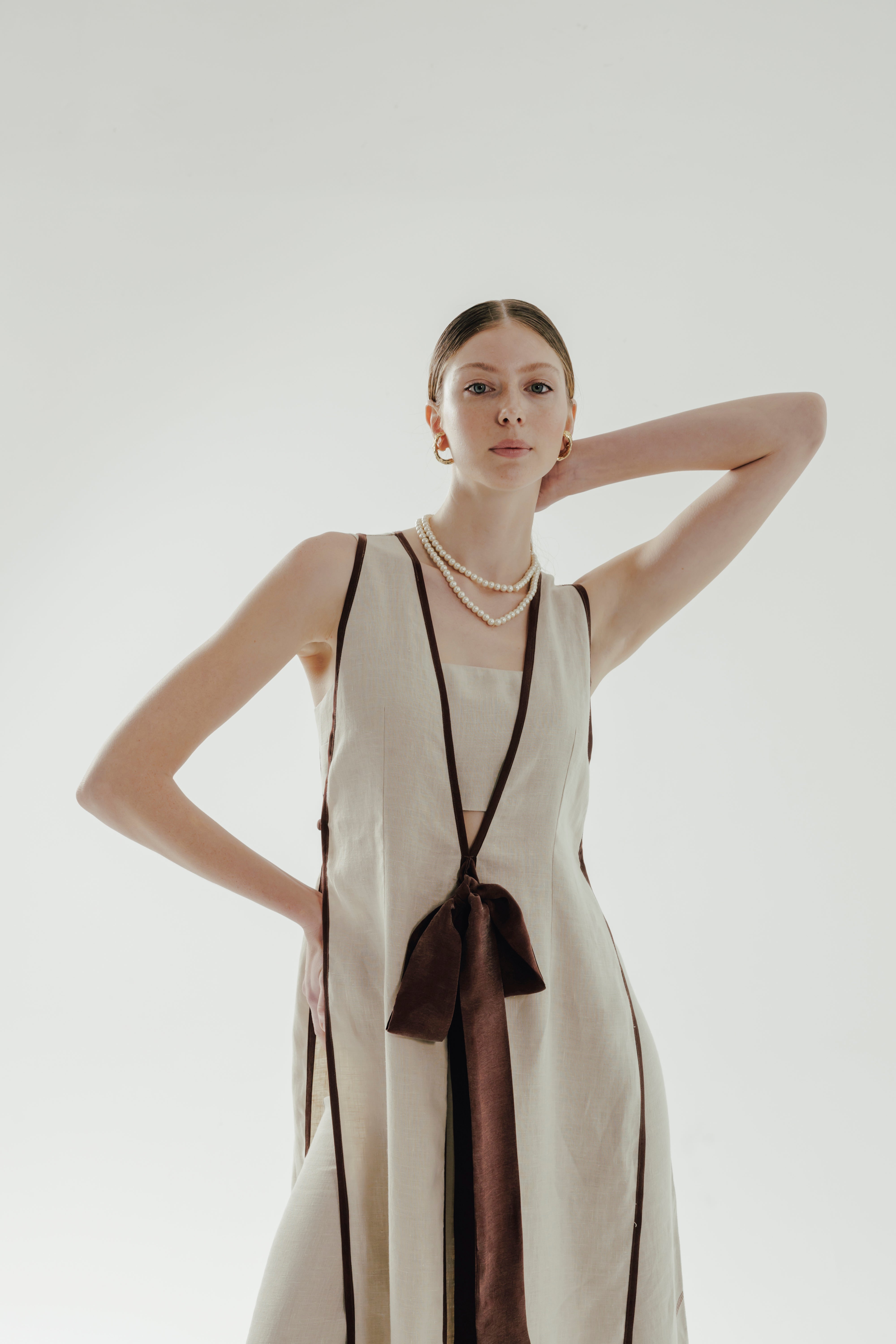 STELLA %100 Linen Robe