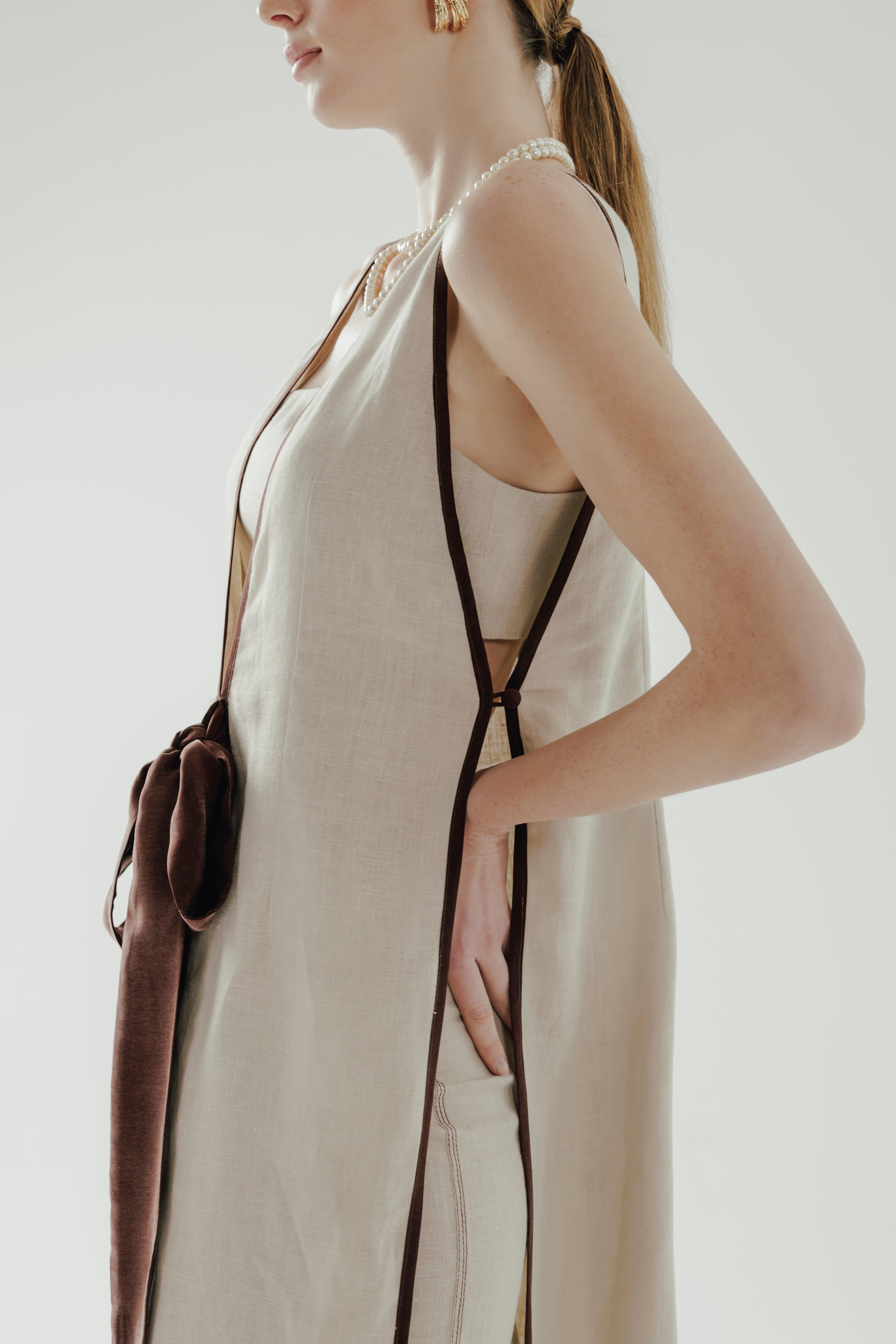 STELLA %100 Linen Robe