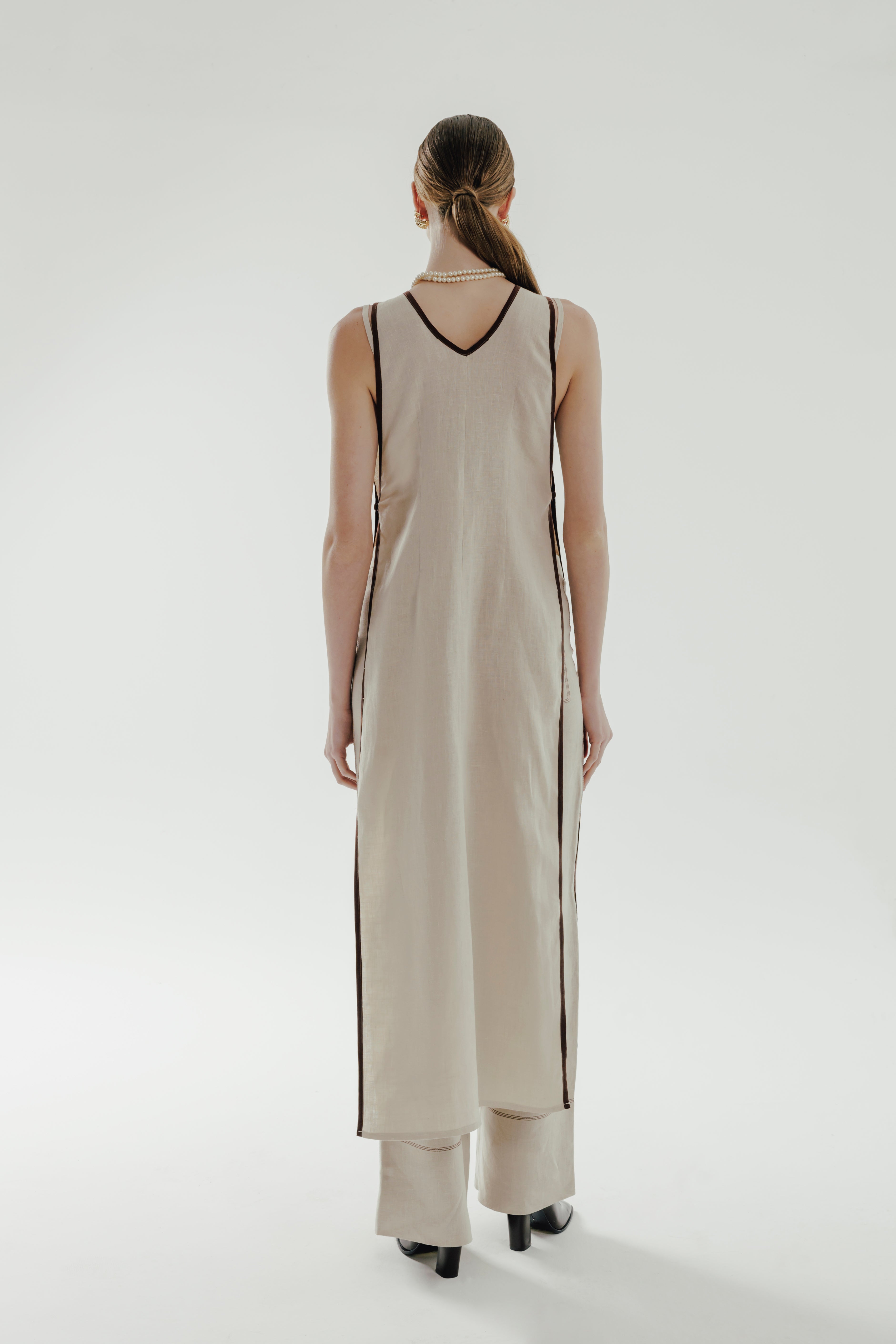 STELLA %100 Linen Robe