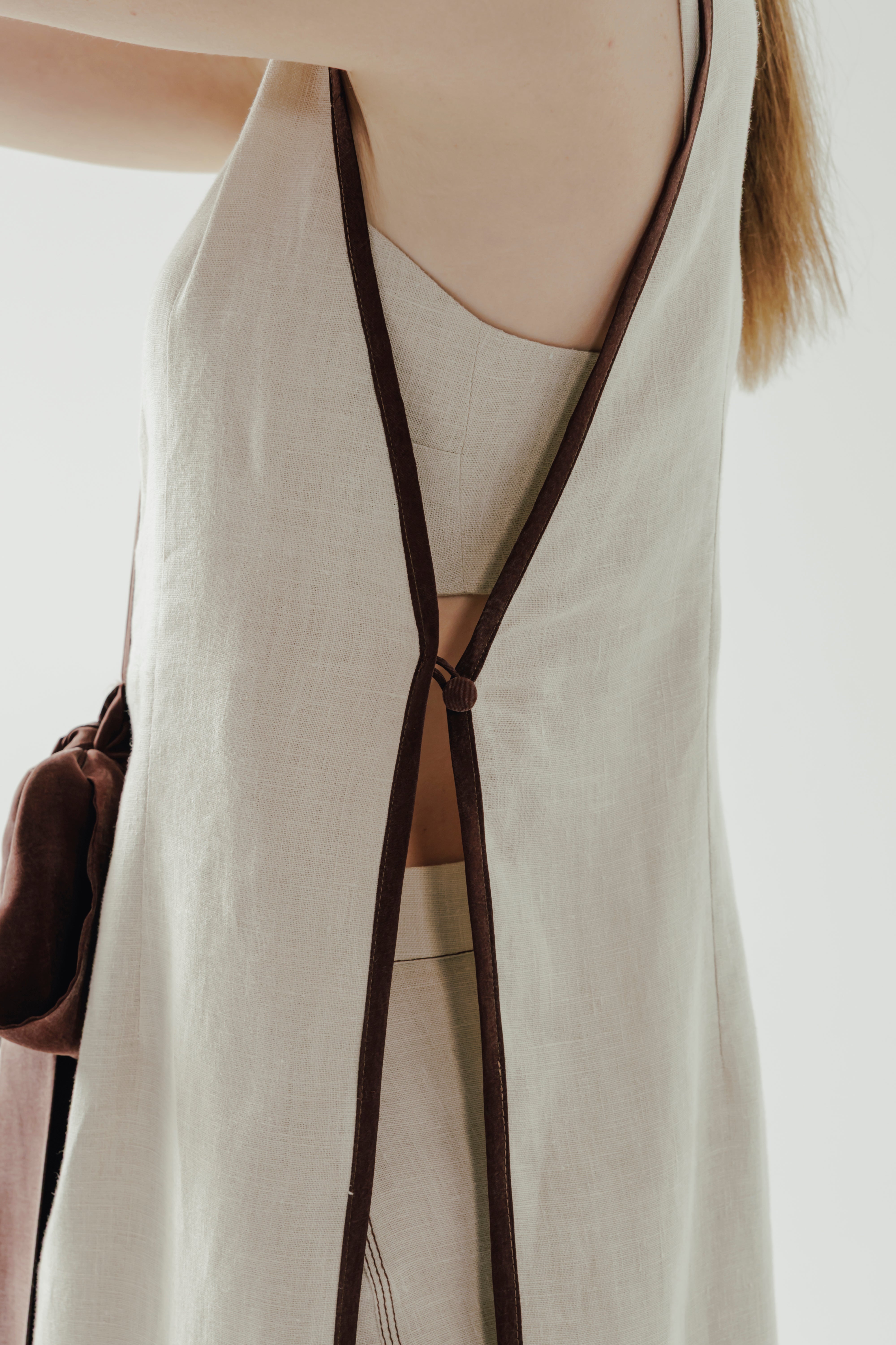 STELLA %100 Linen Robe