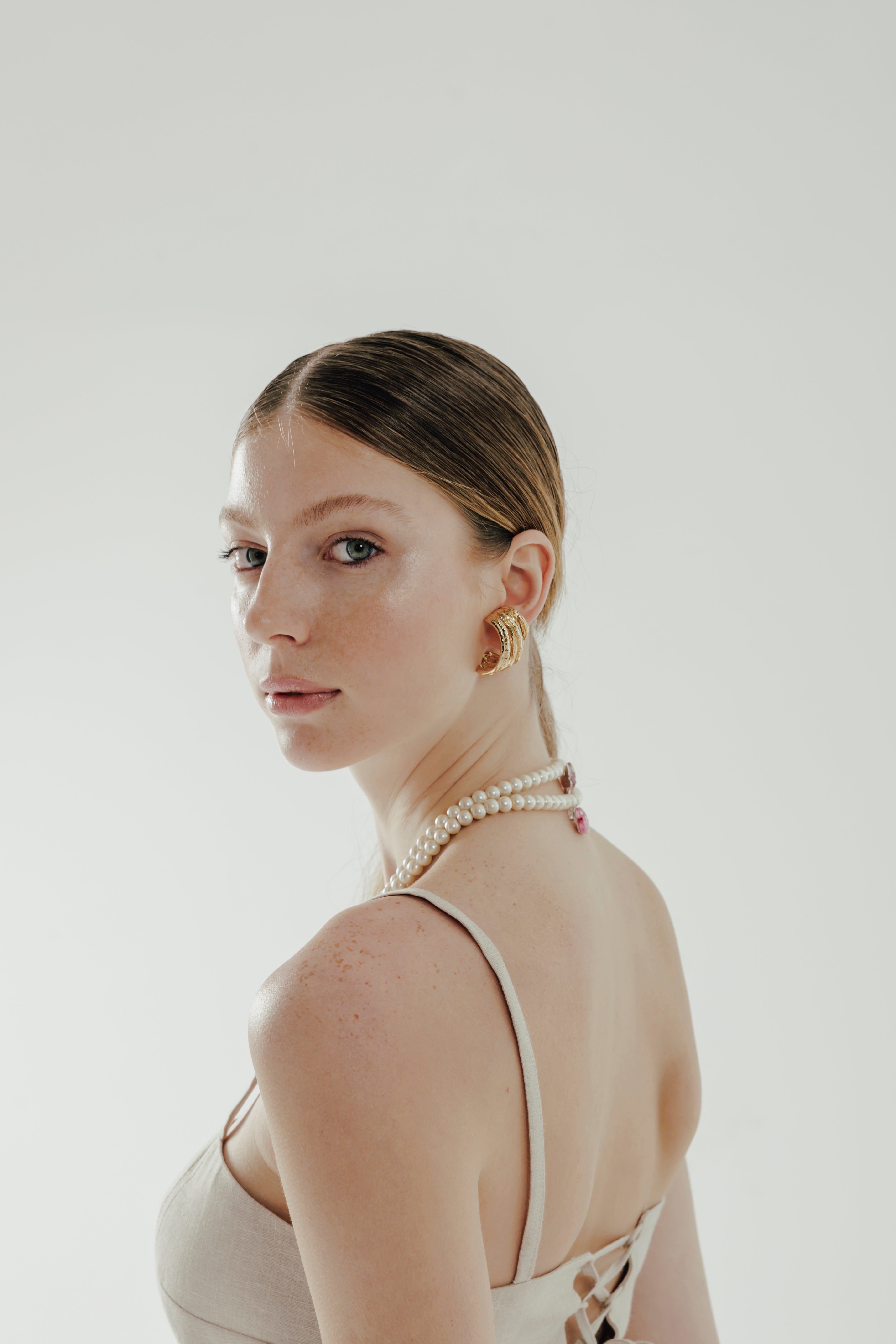 STELLA %100 Linen Bralette