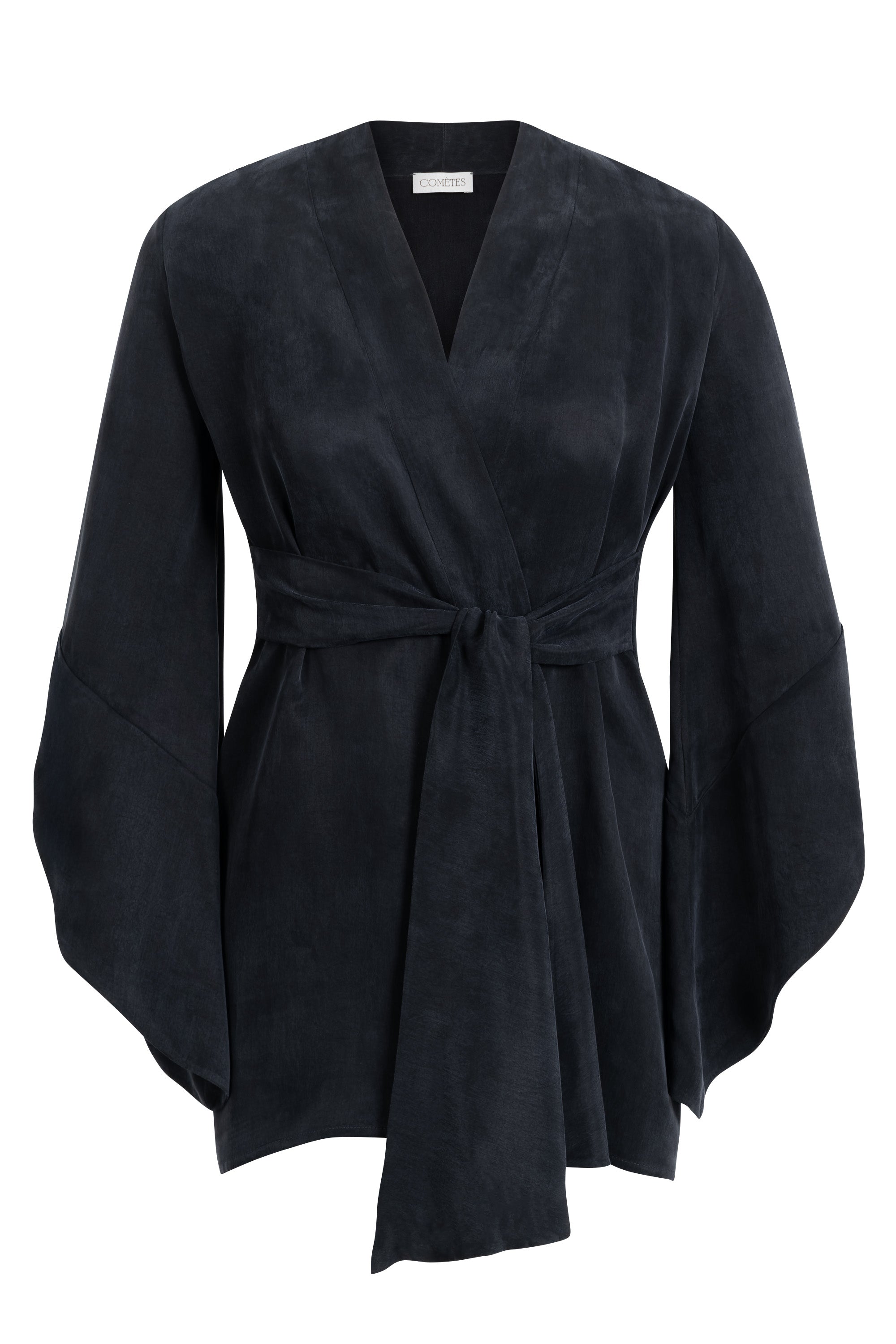 JUDE % 100 Vegan Silk Mini Kimono