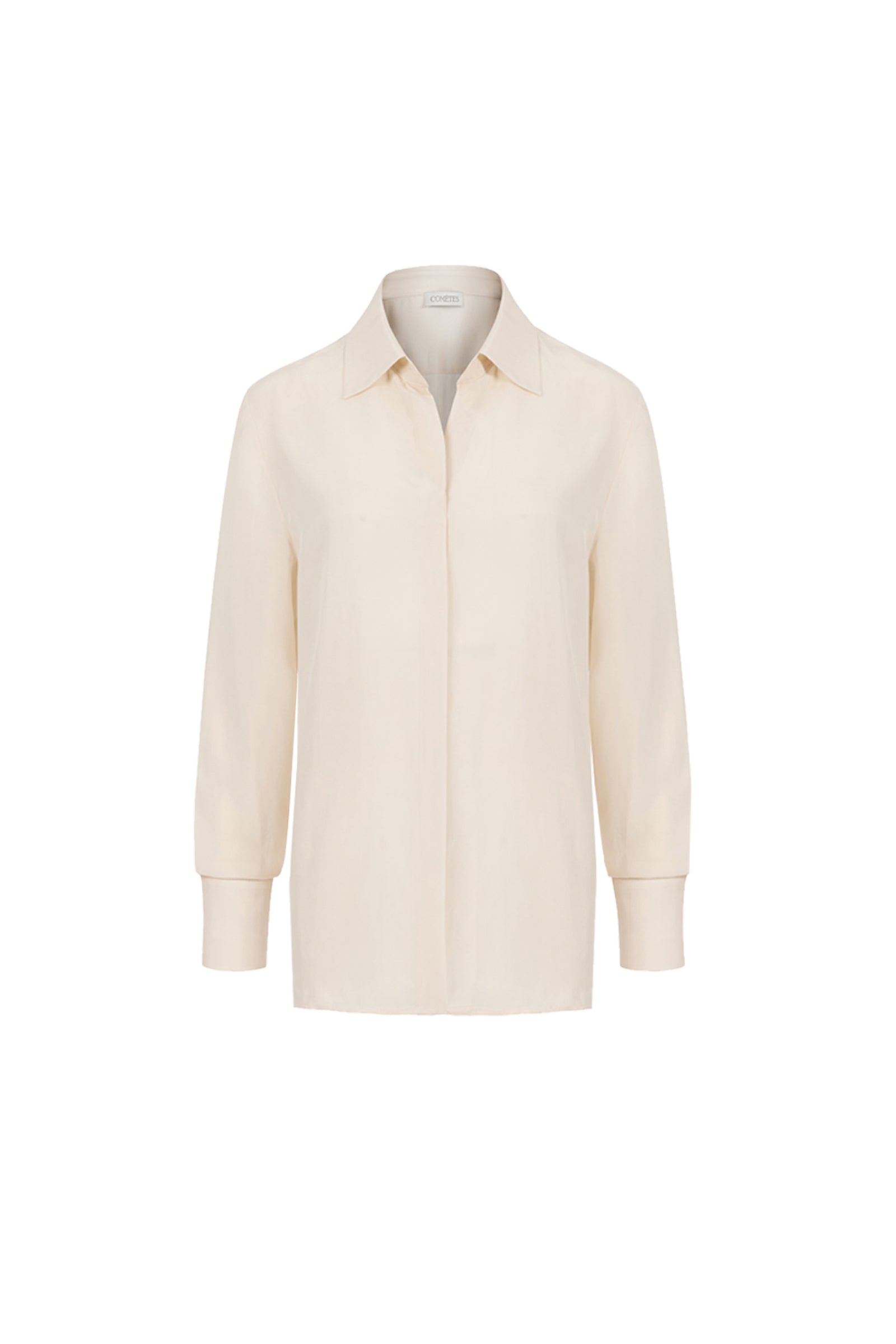 CECILIA %100 Vegan Silk Shirt