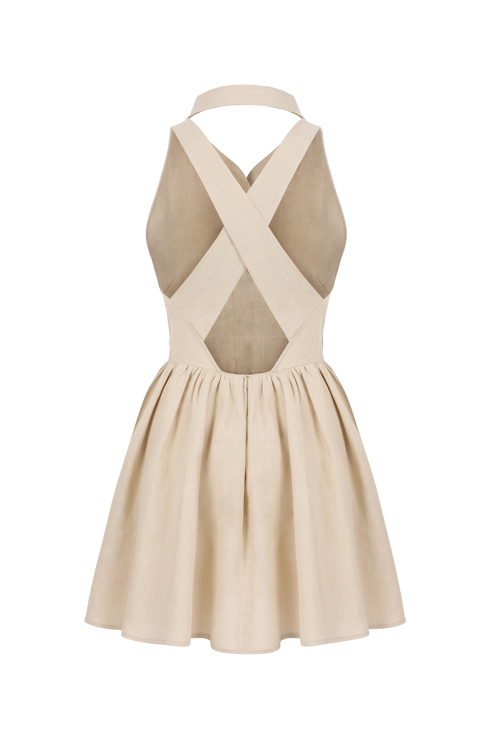 RHEA %100 Linen Dress