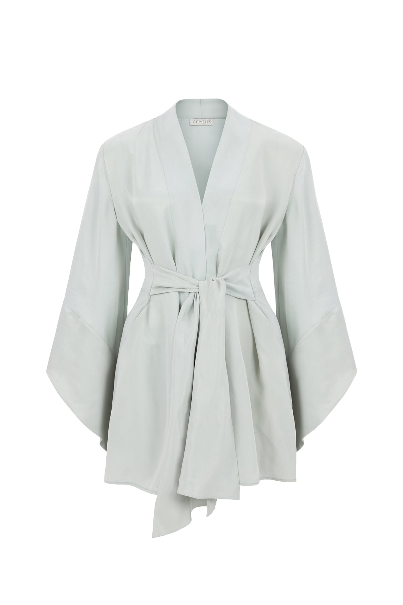 JUDE %100 Vegan Silk Mini Kimono